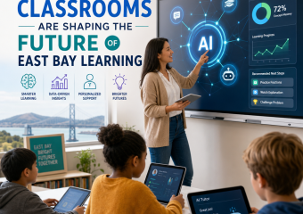 Illustration of AI-Powered Classrooms Are Shaping the Future of East Bay Learning