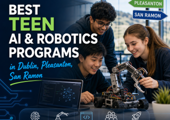 AI robotics programs teens illustration for Best Teen AI and Robotics Programs in Dublin, Pleasanton, San Ramon