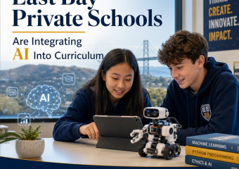 Illustration of How East Bay Private Schools Are Integrating AI Into Curriculum